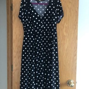 Gently used Torrid polka dot dress size 1
